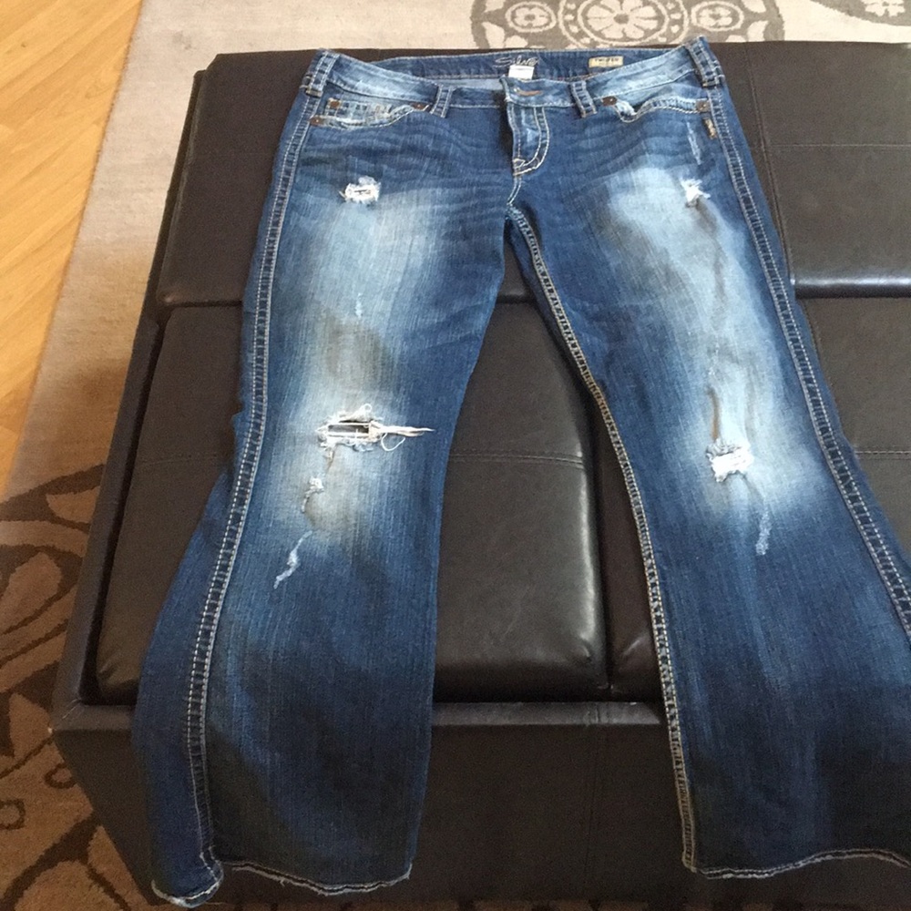 Silver jeans size 34
